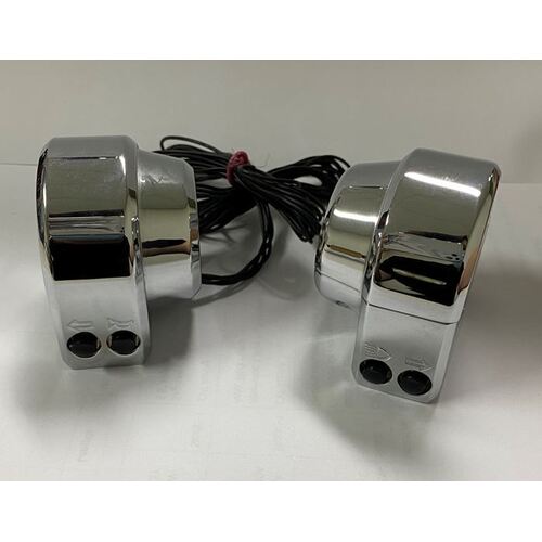 Attitude Inc Universal Chrome Switches, suit 1in. bar