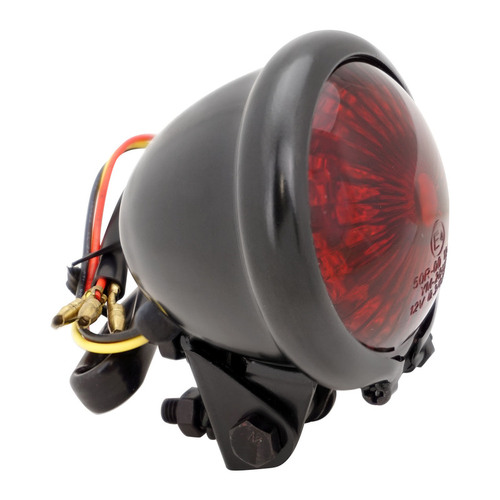 Attitude Inc Tail Lamp kit, Bates Style, LED Black , for Harley Custom, ADR Approved, Set