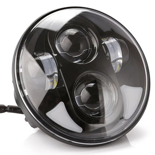 Attitude Inc Headlight insert ,7 Inch LED Daymaker Black For Harley